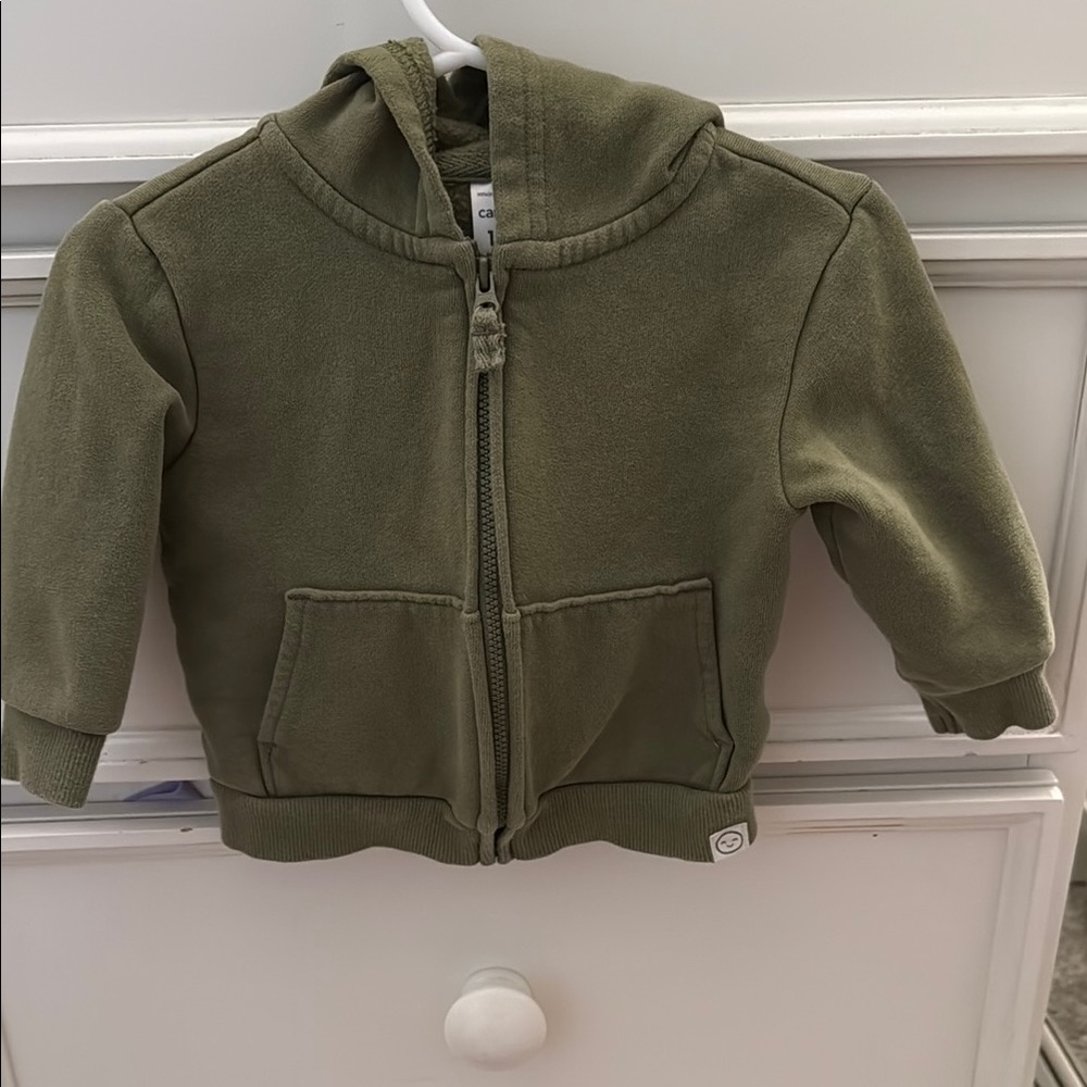 Carter's Forest Green Kids Hoodie